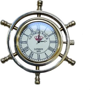 Handmade Nautical Brass Sundial Compass with Wooden Box Vintage Decorative Gift Item in Saudi Arabia