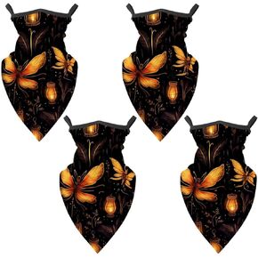 4 Pieces Firefly Balaclava Ski Mask, Motorcycle UV Protector Scarf, Summer Cooling Neck Gaiter for Men/Women in Kuwait
