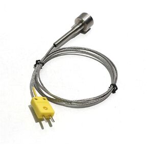 K Type Plugs Magnetic Adsorption Thermocouple Temperature Sensor 0℃~350℃ with Stainless Steel Shielded Wire 1Pcs(Cable Length 5M) in Saudi Arabia