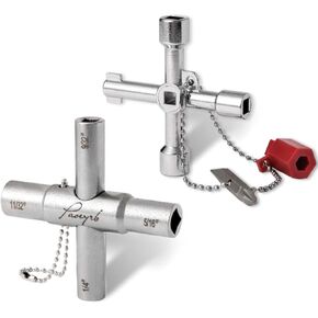 قطعتان من مفتاح المياه، مفتاح سيلكوك ممتاز 4 اتجاهات، أداة إيقاف تشغيل مفتاح المياه متعددة الوظائف، مفتاح عداد مياه مدمج لمريلة الخرطوم والصمام والصنبور والحنفية in Kuwait