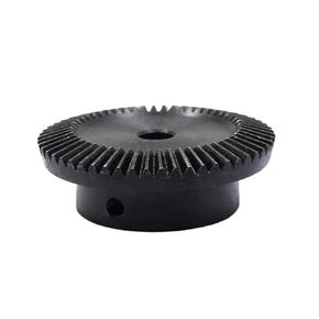 Steel Heavy Duty Motor Pinion Gear 1 Pair of 90-Degree Transmission Bevel Gears 2.5M15 Teeth + 30 Process Hole 8mm and 16mm Precision Gear Ratio 1:2 in Saudi Arabia