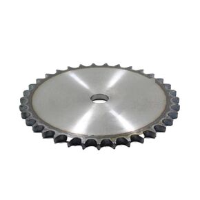 ترس محرك فولاذي شديد التحمل 1 قطعة 10 أمبير 22-37 سلسلة أسنان محرك ضرس مسطح A3 ترس دوار فولاذي 15.875 مم عجلة صناعية (30 أسنان) in Kuwait