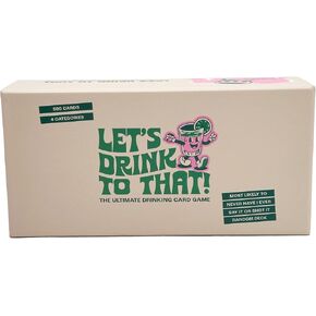 Island Dogs Let's Drink to That - الإصدار الأصلي - لعبة بطاقات الشرب المثالية - ألعاب بطاقات للبالغين - تتضمن 500 بطاقة في 4 فئات لساعات من المرح المستمر in Kuwait