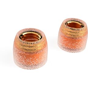 TANGZU Tang Sancai Noble Earbud Tips، سدادات أذن نحاسية IEM، رؤوس أذن واسعة التجويف من السيليكون السائل قابلة للاستبدال، حجم XS/S/M/L اختياري لسماعات الأذن (M- زوج واحد) in Kuwait