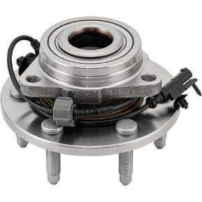 515096 مجموعة محمل محور العجلة الأمامية، بديل لـ Avalanche/Escalade/Escalade ESV/Escalade EXT/Sierra 1500/Silverado 1500/Suburban 1500/Tahoe/Yukon/Yukon XL 1500، 4WD ABS، 6 العروات in Kuwait