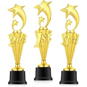 3 قطع من كأس المركز الثالث والثاني الأول وجائزة الكأس البلاستيكية للبطولة الرياضية وكأس جائزة مرحة لمسابقات كرة القدم وحفل المكافآت in Kuwait