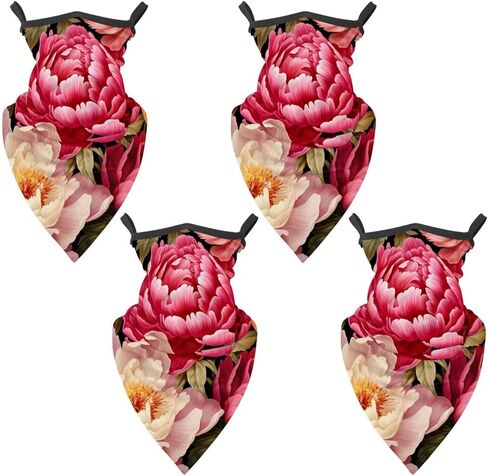 4 قطع تبريد الرقبة الجراب غطاء الوجه للحماية من الشمس الفاوانيا قناع الوجه عاكس للرجال النساء الصيد ركوب الدراجات المشي لمسافات طويلة in Kuwait