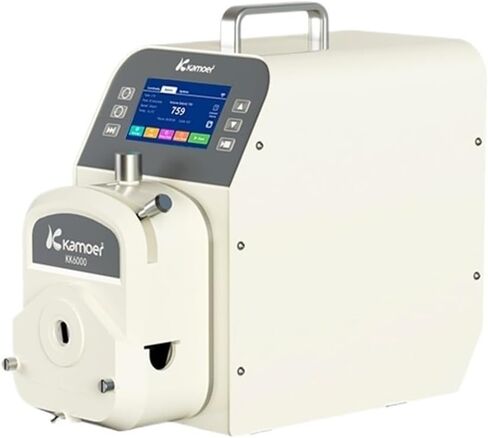 مضخة تمعجية قابلة للتعديل 12 لتر/دقيقة M5 AC100V-240V مضخة جرعات عالية التدفق مع مفتاح القدم، RS485، 600 دورة في الدقيقة (AU_M5-KK6000) in Kuwait