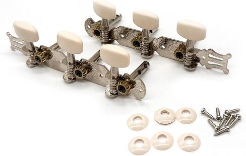 مجموعة من 1R1L ضبط أوتاد ضبط الجيتار الكلاسيكي ورؤوس آلة ضبط المفاتيح (ذهبي) in Kuwait