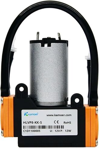 6-8L/دقيقة HLVP8 مضخة فراغية بحاجز 12 فولت 24 فولت موتور تيار مباشر عالية الدقة سلبية 0.098Mpa مضخة شفط (HLVP8-KK-S) in Kuwait