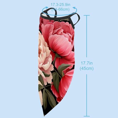 4 Pieces Peony Balaclava Ski Mask, Motorcycle UV Protector Scarf, Summer Cooling Neck Gaiter for Men/Women in Kuwait
