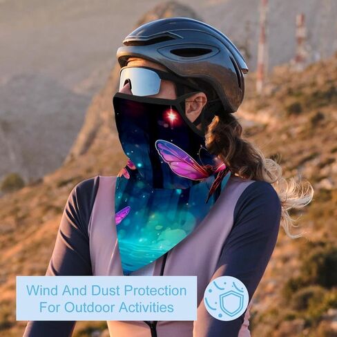 4 Pieces Firefly UV Protector Scarf, Summer Cooling Neck Gaiter for Men/Women in Saudi Arabia