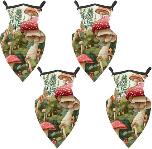 4 Pieces Firefly UV Protector Scarf, Summer Cooling Neck Gaiter for Men/Women in Saudi Arabia