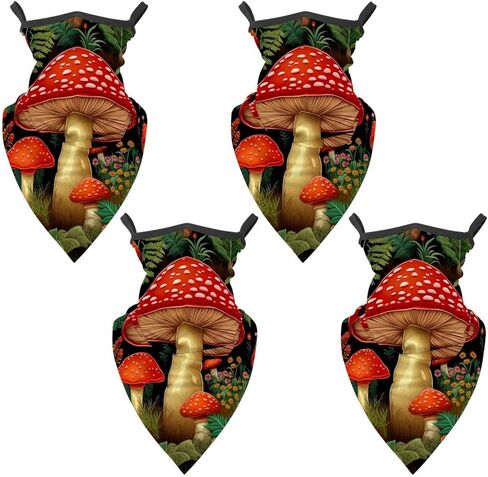 4 Pieces Firefly UV Protector Scarf, Summer Cooling Neck Gaiter for Men/Women in Saudi Arabia
