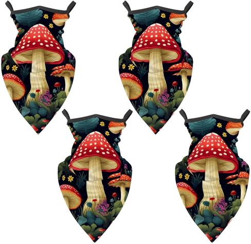 4 Pieces Firefly UV Protector Scarf, Summer Cooling Neck Gaiter for Men/Women in Saudi Arabia