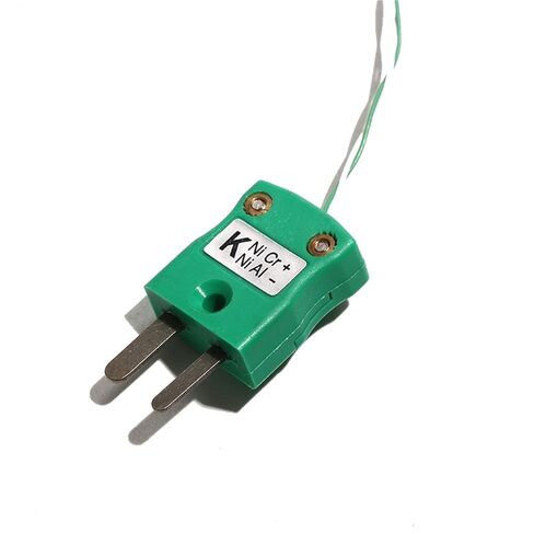 Type K Thermocouple Measurement Plugs with 0.5M 1M 2M 3.0M Cable Temperature Sensor Replacement Parts 1Pcs(3.0m fiberclass Wire) in Saudi Arabia