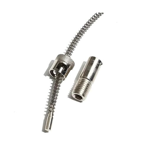 Type K Temperature Sensor Thermocouple with M12 Thread Adapter Bayonet 1M/2M/3.0M/4M/5M Cable with Spring Sheath 5Pcs(5M Cable Length) in Saudi Arabia