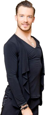 سلسلة Superstar: G5012 قميص علوي للرقص الاحترافي ذو تصميم مقلد مكون من قطعتين للرجال in Kuwait