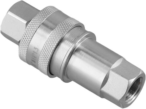 Steel Ball Locking Hydraulic Quick Connector Easy Use Hydraulic Fitting Accessory Accessory Carbon Steel Material in Saudi Arabia