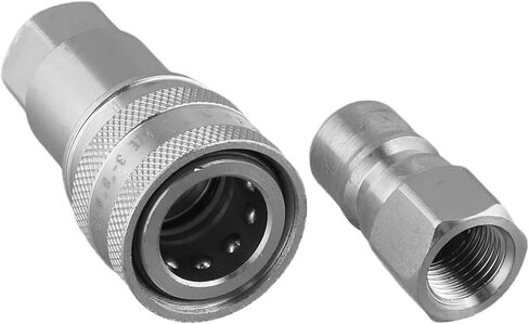 Steel Ball Locking Hydraulic Quick Connector Easy Use Hydraulic Fitting Accessory Accessory Carbon Steel Material in Saudi Arabia