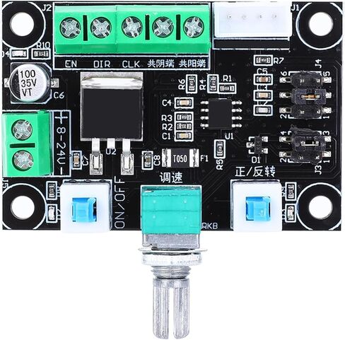 Oumefar Stepper Motor Drive Controller Pulse Signal Generator for Simple Control Platform, Metal Material in Saudi Arabia