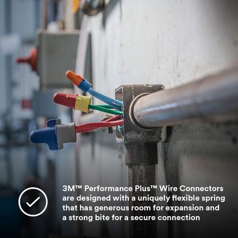 مجموعة موصلات سلكية 3M Performance Plus O/B+، R/Y+، B/G+، ملتوية، حقيبة مكونة من 30 قطعة، مجموعة موصلات عالمية ELEC-KIT-30 in Saudi Arabia