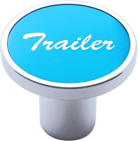 UNITED PACIFIC 23018 Air Brake Valve Control Knob, Trailer, Blue Aluminum Sticker in Saudi Arabia