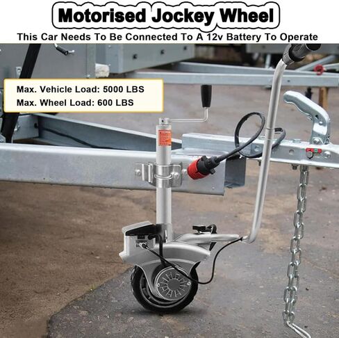 Electric Trailer Mover, 5000lbs Load Capacity, 350W 12V Motor, 22 FT/min Speed for Camper Caravan Trailer Towing in Saudi Arabia