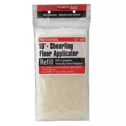 Replacement 10 Inch Wool Floor Applicator 1/2" Refill for Wooster RR612-10 Model in Saudi Arabia