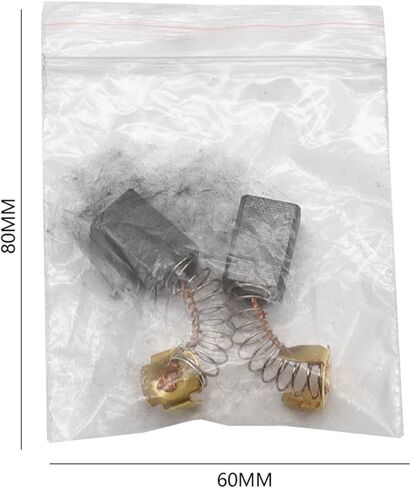 1 مجموعة فرشاة الكربون الزاوية طاحونة استبدال فرشاة الحفر الكهربائية قطع آلة تلميع أداة كهربائية in Kuwait