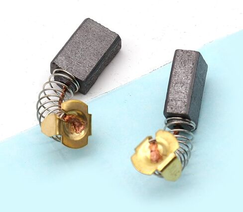 1 مجموعة فرشاة الكربون الزاوية طاحونة استبدال فرشاة الحفر الكهربائية قطع آلة تلميع أداة كهربائية in Kuwait