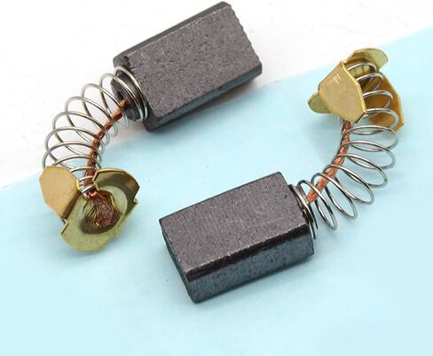 1 مجموعة فرشاة الكربون الزاوية طاحونة استبدال فرشاة الحفر الكهربائية قطع آلة تلميع أداة كهربائية in Kuwait