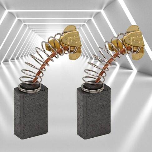 1 مجموعة فرشاة الكربون الزاوية طاحونة استبدال فرشاة الحفر الكهربائية قطع آلة تلميع أداة كهربائية in Kuwait