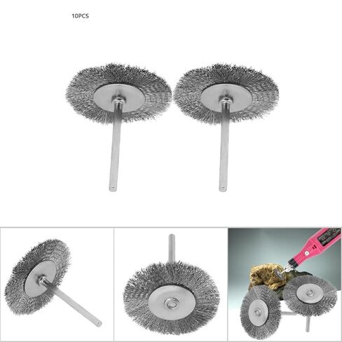 Steel Wire Deep Brush Head Polishing Brush Set for Cleaning Workbench (Wire Brush Plane 3*38) in Saudi Arabia