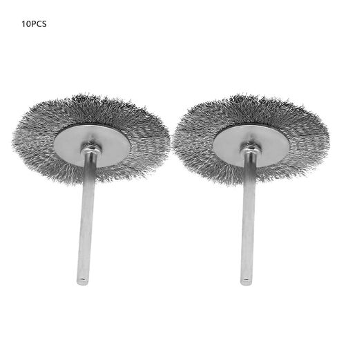 Steel Wire Deep Brush Head Polishing Brush Set for Cleaning Workbench (Wire Brush Plane 3*38) in Saudi Arabia
