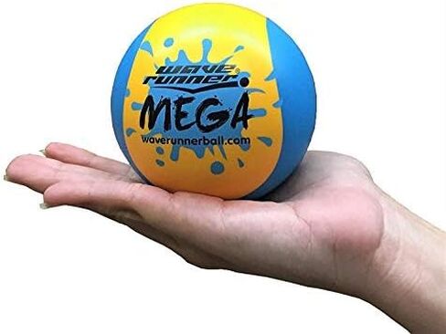 Wave Runner Mega Ball #1 Water Ball for Skipping and Bouncing The Perfect Pool and Ocean (2-Pack) in Kuwait