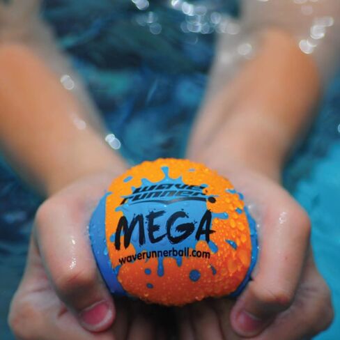 Wave Runner Mega Ball #1 Water Ball for Skipping and Bouncing The Perfect Pool and Ocean (2-Pack) in Kuwait