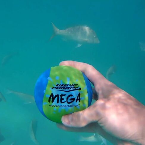 Wave Runner Mega Ball #1 Water Ball for Skipping and Bouncing The Perfect Pool and Ocean (2-Pack) in Kuwait