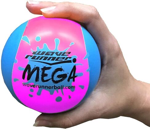 Wave Runner Mega Ball #1 Water Ball for Skipping and Bouncing The Perfect Pool and Ocean (2-Pack) in Kuwait