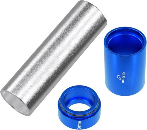 Bike Fork Crown Race Setting Tool, 3PCS Bicycle Fork Nut Setting Installer, Aluminum Alloy Bicycle Repairing Front Fork Setter Kit for 28.6mm Outside Diameter Front Fork in Kuwait