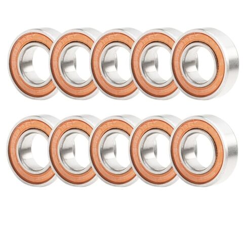 688-2RS تحمل ABEC-3 10 قطعة 8x16x5mm مصغرة 688RS الكرات 618/8RS Z3V3 البرتقال مختومة تحمل 688 2RS in Saudi Arabia