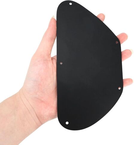 Guitar Control Cavity Cover Plate Bass Back Plastic Pickguard Parts Wiring Backplate Accessories 5 Holes for Bass Guitar in Saudi Arabia