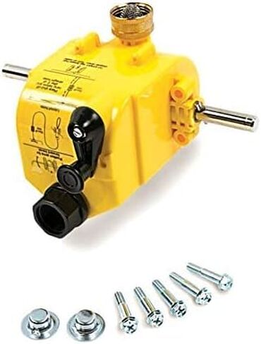 Traveling Sprinkler Motor Assembly for The Traveling Sprinkler Tractor Orbit & Nelson - Upgrade Parts for Efficient Watering (Motor Assembly Replacement) (Black, Motor & Wheels Replacement) in Saudi Arabia