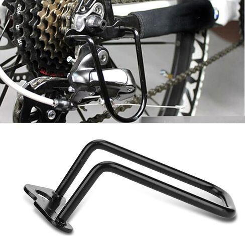 Mountain Bike Rear Derailleur Protector Durable AntiRust Guard Prevent Derailment for Most Bicycles, Outdoor Cycling in Saudi Arabia