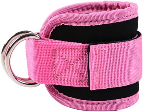 Ankle Strap for Cable Machine – Padded Neoprene Glute & Leg Attachment for Kickbacks, Leg Extensions, Hip Abduction, Home & Gym in Saudi Arabia