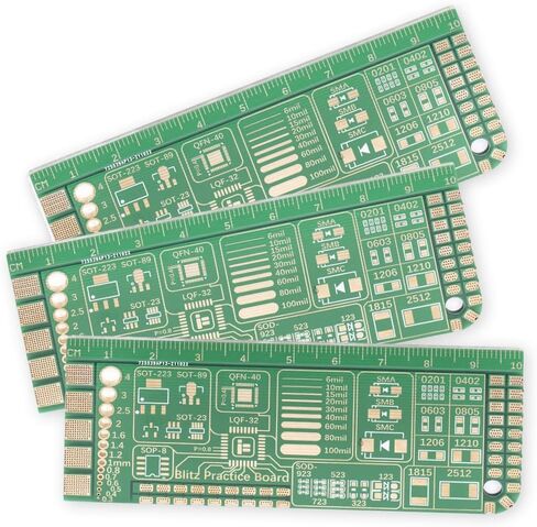 iFlight FPV Soldering Practice Board Soldering Practice PCB for FPV Drone Quadcopter Beginners for Flight controller ESC Soldering Practice in Kuwait