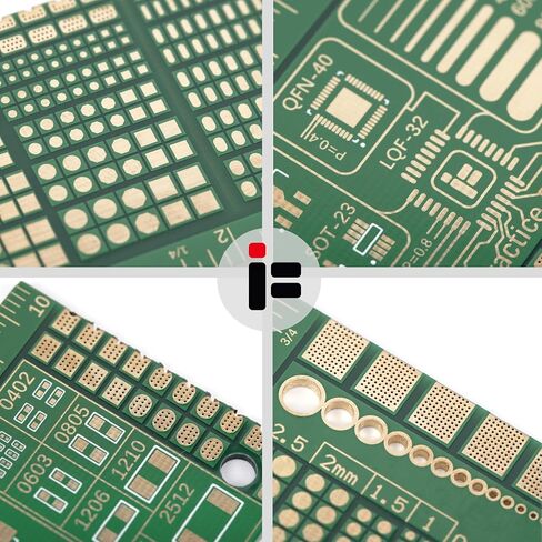 iFlight FPV Soldering Practice Board Soldering Practice PCB for FPV Drone Quadcopter Beginners for Flight controller ESC Soldering Practice in Kuwait