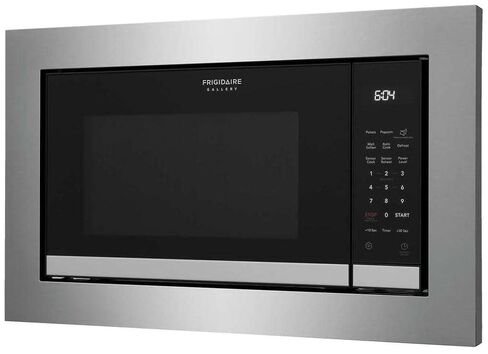 24 in. 2.2 cu ft Electric Built-in Microwave in Black Stainless Steel with Sensor Cook in Saudi Arabia
