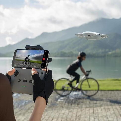 وحدة التحكم عن بعد RC-N3 الأصلية من YueLi لـ DJI Mini 5 Pro، FIiP، Neo، Air 3S، Mini 4 Pro، Air 3، عمر بطارية يصل إلى 3.5 ساعة، ملحق الطائرة بدون طيار in Kuwait