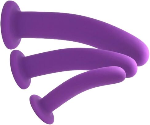 3 Pcs Pelvic Floor Muscle Dilator Trainer Set Silicone Soft with Storage Bag in Saudi Arabia